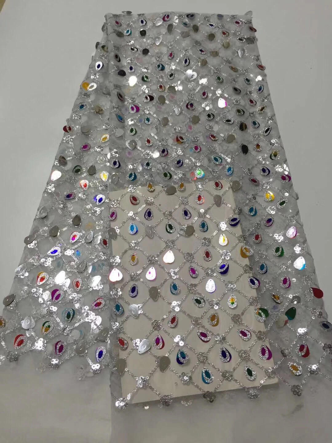 Высокое качество кружевная ткань в африканском стиле золотого цвета красивая