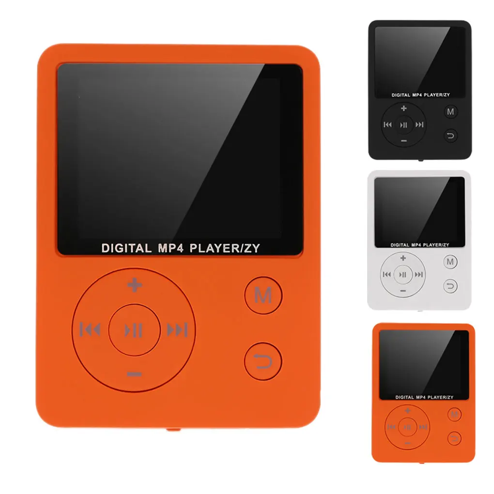 

Mp4 Player 1.8" LCD Screen MP4 Player Radio Mini USB Music Player Walkman Photo Viewer EBook Recording Music Support Card