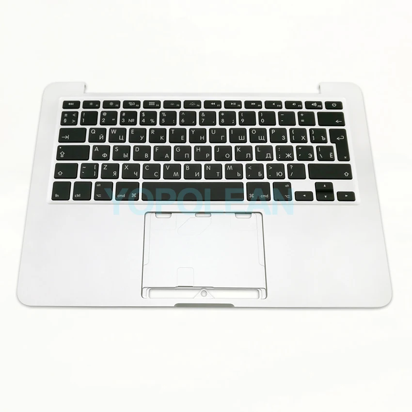 Оригинал A1502 русская клавиатура Topcase Для MacBook Pro Retina 13 3 &quotбольшой вход Россия Топ