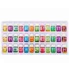 36 шт. 3 мл Ароматические растительные натуральные водорастворимые ароматические эфирные масла ароматерапия печи увлажнитель набор эфирных масел