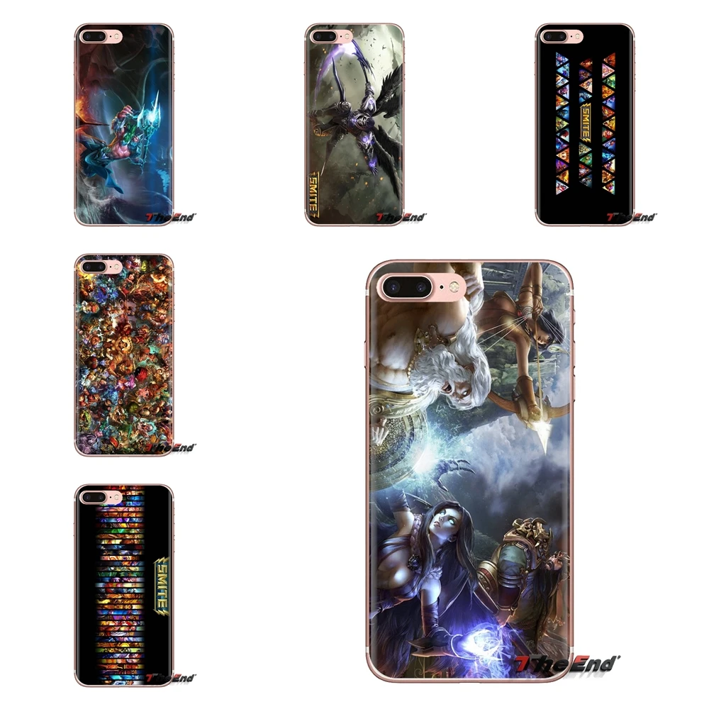 SMITE All Gods Loki Game Soft Transparent Cases Covers For iPod Touch Apple iPhone 4 4S 5 5S SE 5C 6 6S 7 8 X XR XS Plus MAX |