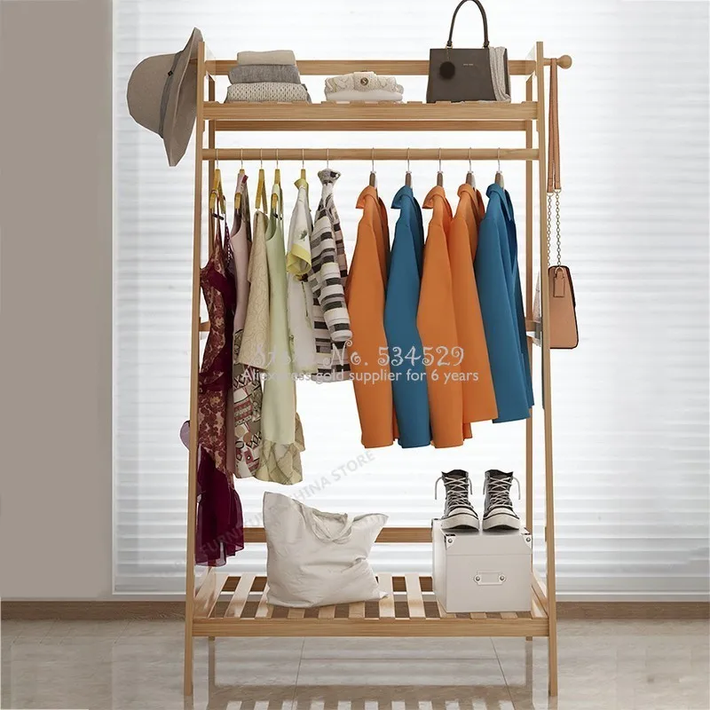

35%Wooden Coat Rack Racks For Clothes Wooden Clothes Stand Standing Clothes Rack Jacket Holder Jacket Hanger