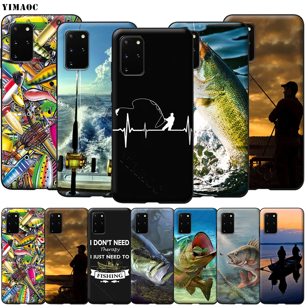 Рыболовный чехол Angling Go для Samsung A10s A20s A30s A40s A50s A70s Note 10 20 Plus A2 J4 J6 J7 J8 A21s M11 M21 M31s