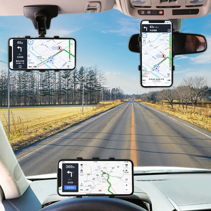 

Car Cell Phone Holder Convenient Retractable Bracket Holder In Car Cell Phone Holder For IPhone GPS Phone Car Interior Decor