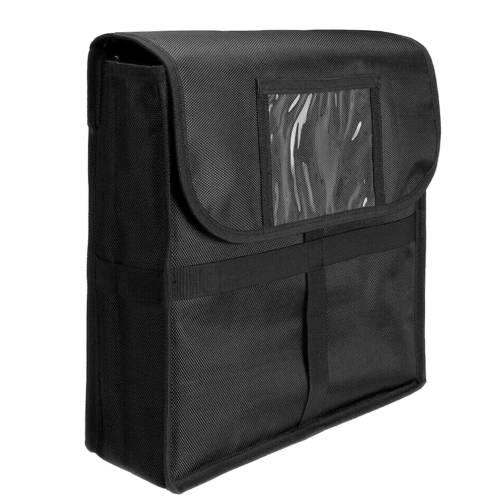 

11 Inches Insulated Box Pizza Delivery Bag Fresh Takeaway Waterproof Food Storage Ergonomic Picnic Wear Resistant Case Container