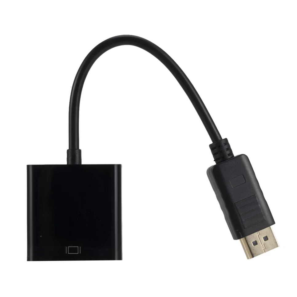 Переходник из DP в VGA переходник DisplayPort штырь-гнездо для ПК ноутбука проектора