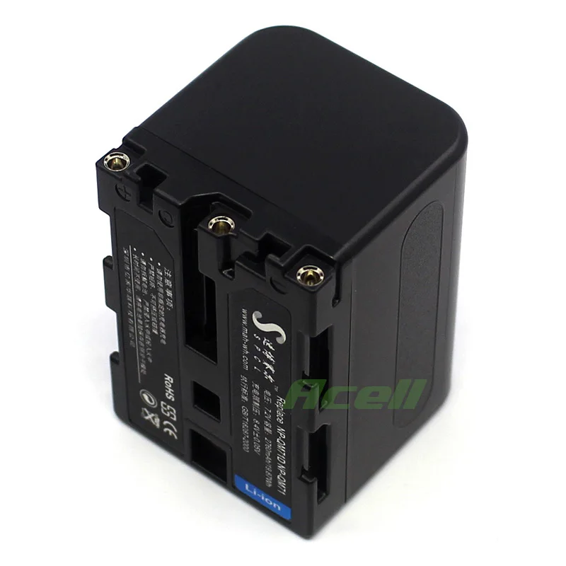 NP QM71D батарея для SONY CLM FHD5 V55 ЖК монитор с зажимом HVL LE1|Цифровые аккумуляторы| |