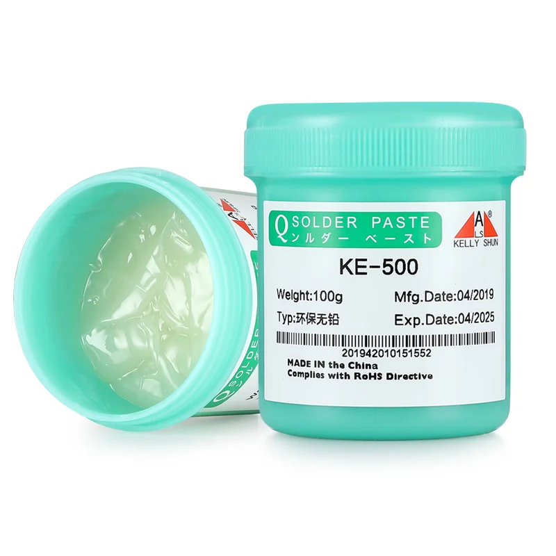 

KELLYSHUN KE-500 Welding Flux 100g For PCB Rework Circuit Boards Household Appliances