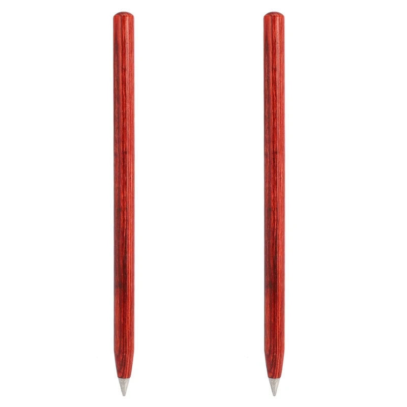 

2X Office Everlasting Pencil Eternal Metal Pen Inkless Pen Office Painting Clear and Durable Gadgets Student Supplies