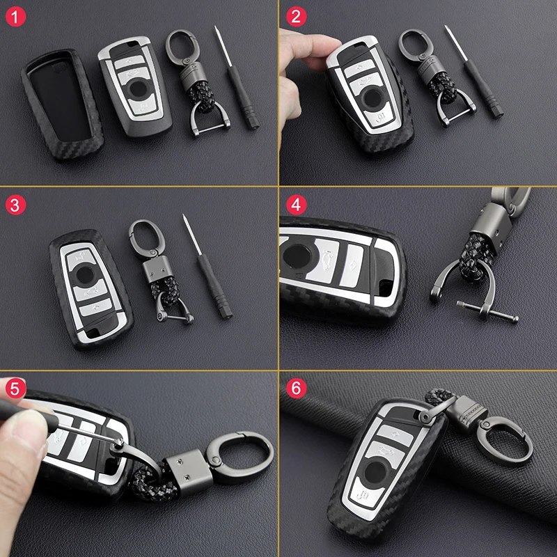 

For BMW X3 (F25) 2011-2017 Key Cover For BMW 1 Series (F20/F21) 2012-2018 For BMW Remote High Quality