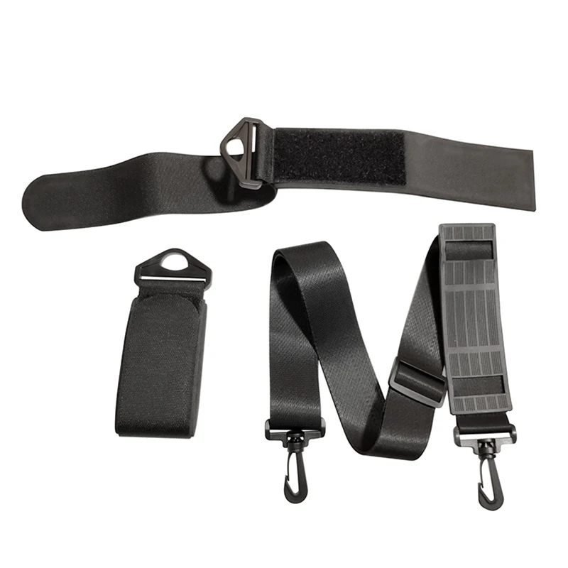 

Nylon Skiing Bags Adjustable Skiing Pole Shoulder Hand Carrier Lash Handle Straps Porter Hook Loop Protecting For Ski Snowboard