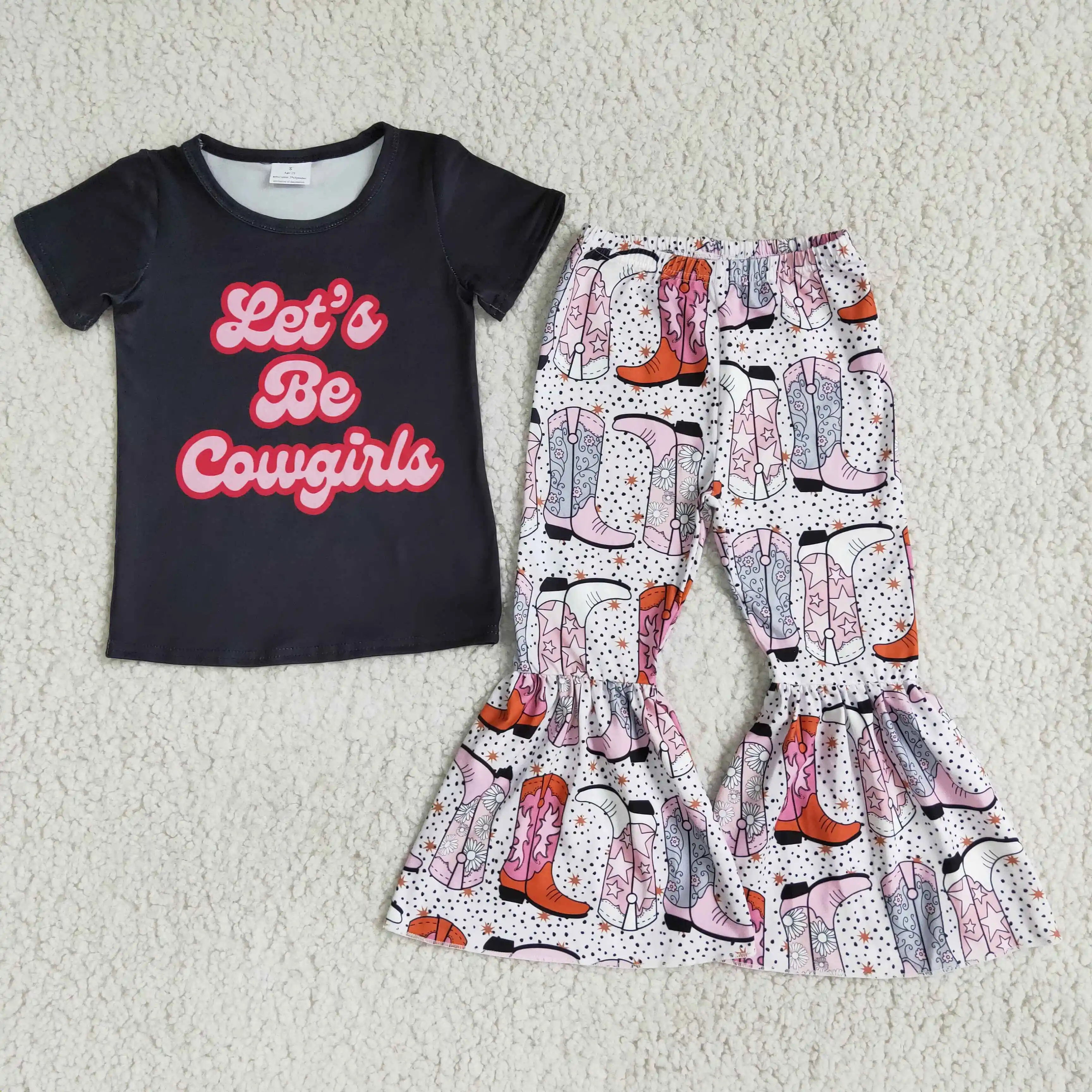 

Let's Do Cowgirl Set Boutfit одежда для детей fashion new