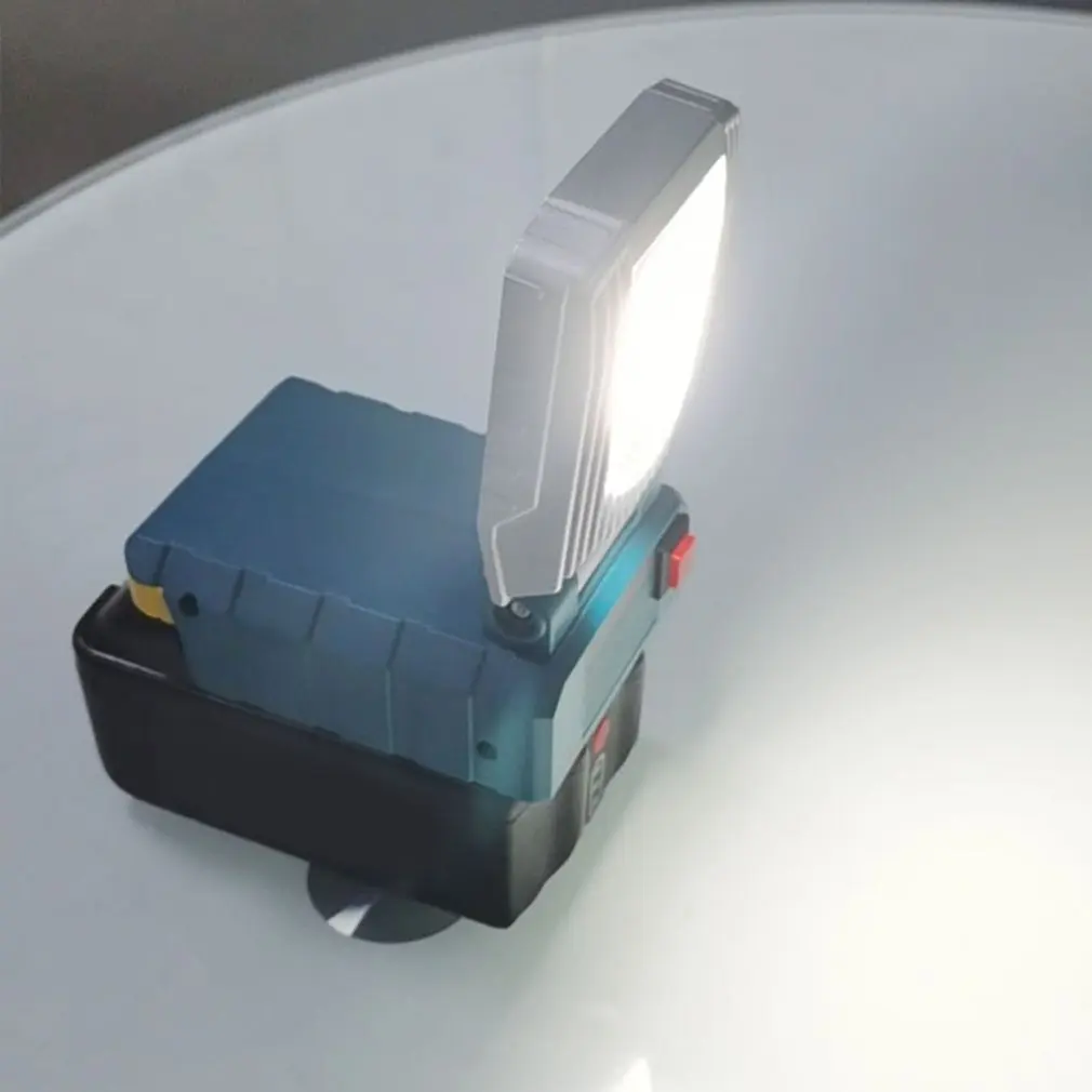 

Folded Power Tool 18V 10W Li-ion Battery Supply LED Working Light Lamp For Bosch For Makita For Milwaukee For Best
