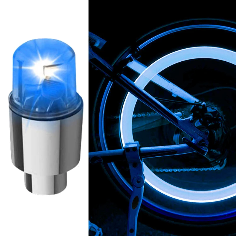 Светодиодный фонарь для заглушки вентиля мотоцикла велосипеда автомобиля