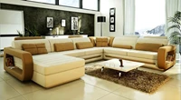 modern style living room genuine leather sofa a1281