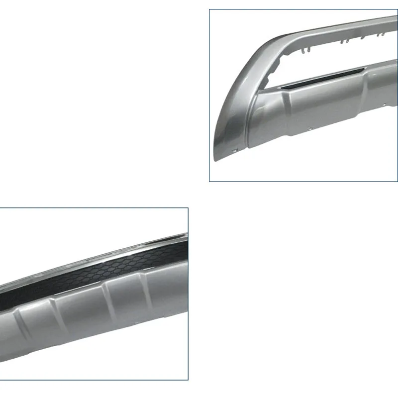 Комплект аэродиффузора для переднего и заднего бампера Volvo XC60 2014 2015 2016 2017 2