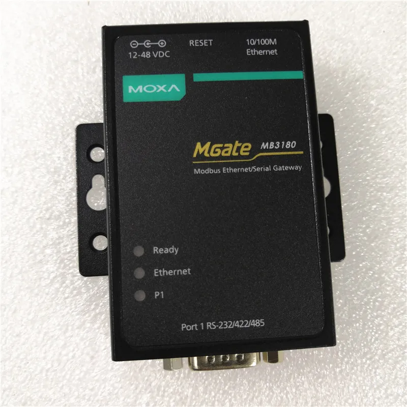 

MOXA MGate MB3170I 1-port advanced Modbus gateway with 2 kV isolation