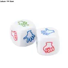 Забавные 2 шт пальчиковые игры в кости рок-бумага ножницы игрушечные ножницы Stone Boson семейные вечерние настольные игры