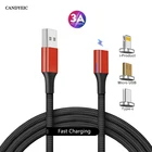 Магнитное зарядное устройство CANDYEIC для Oppo K7, зарядный Магнитный кабель для Oppo K7x data usb c, зарядный адаптер