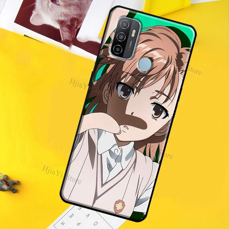 Misaka Mikoto чехол для телефона OPPO A91 A83 A15 A31 A53 A5 A9 2020 A1K A3S A5S A52 A72 A92 Reno 2 Z 4 Pro - купить по