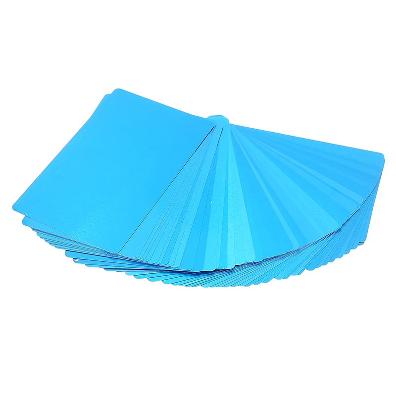 50 шт. новый цветной алюминиевый сплав лазерная маркировка визитная карточка