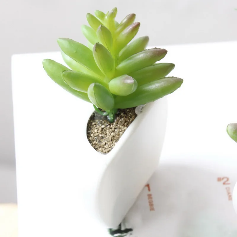 1 шт. наклейки на растения или холодильник магнит Магнитная Горшечное растение