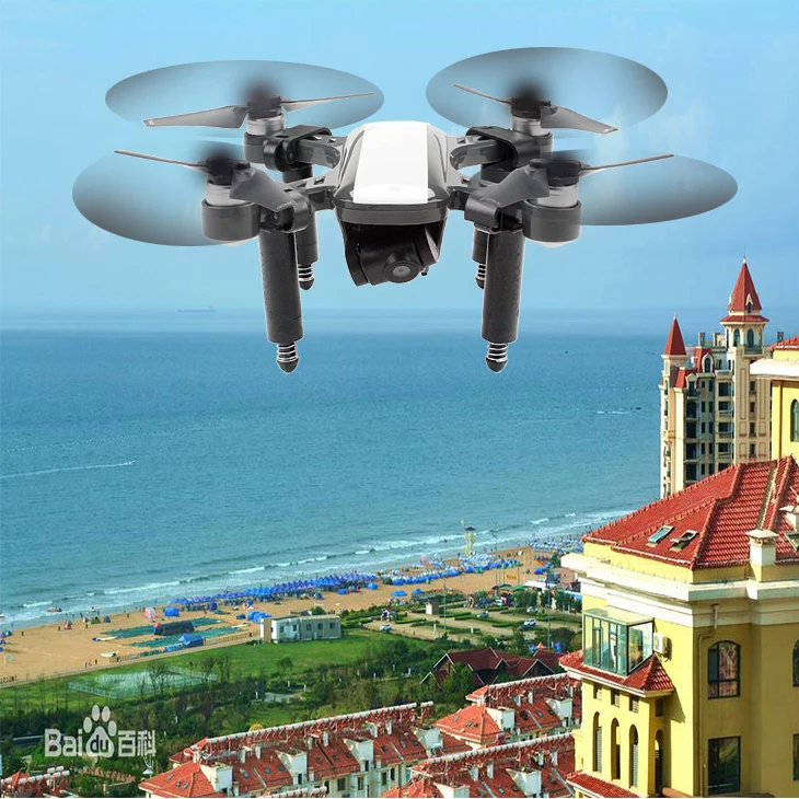 Флуоресцентный GPS Дрон Радиоуправляемый бесщеточный двигатель фотоаппарат с Wi Fi