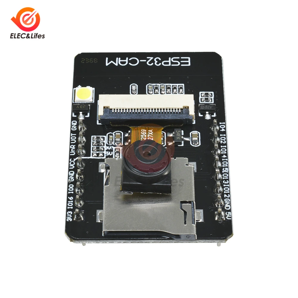 Двухъядерный ESP32S ESP32-CAM WiFi Bluetooth макетная плата Wi-Fi ESP32-S IEC SPI Серийный беспроводной модуль+ OV2640 модуль камеры