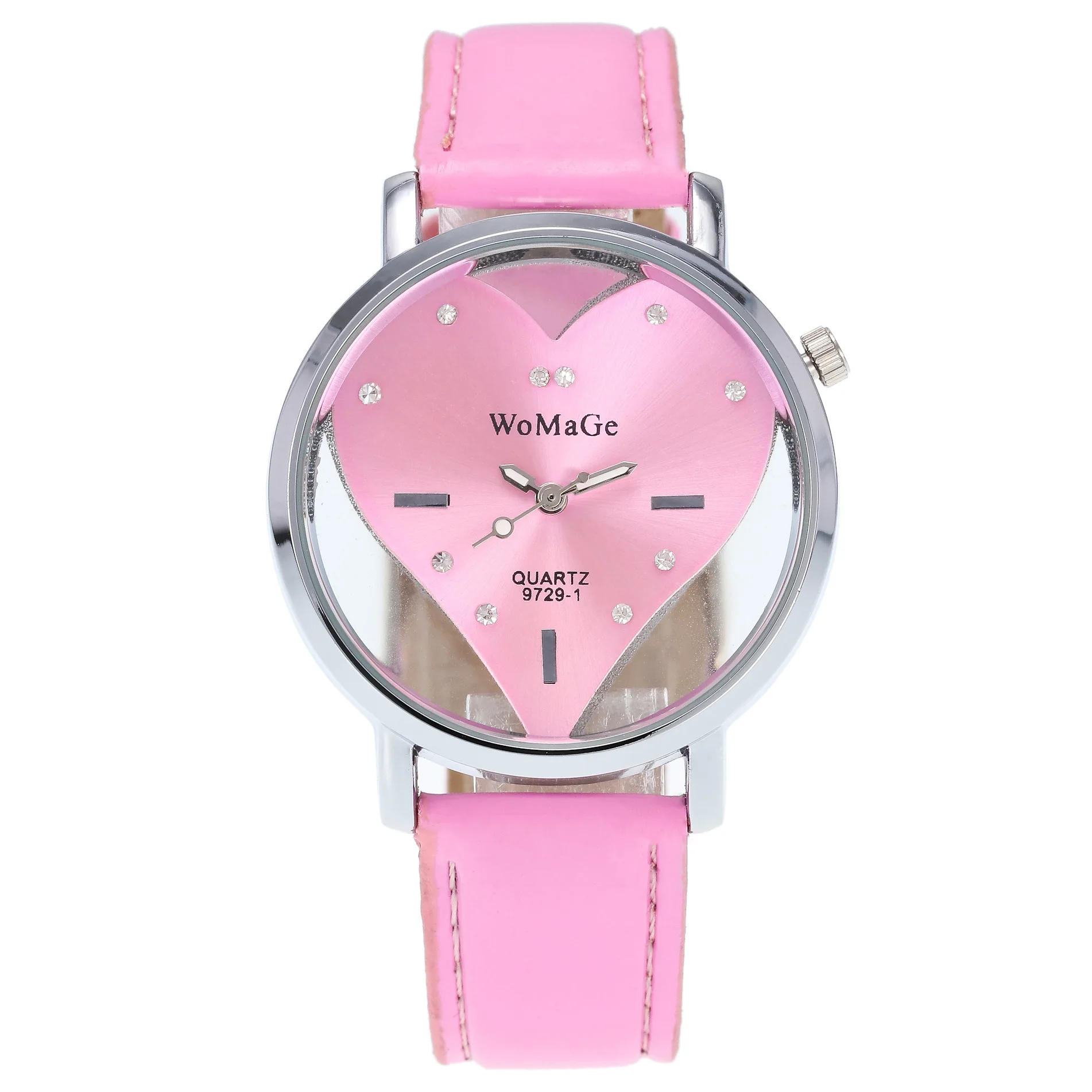 

PopStyle Women Watches Rhinestone Dial Clock Stylish Women Quartz Watches Relogio Feminino Zegarek Damski