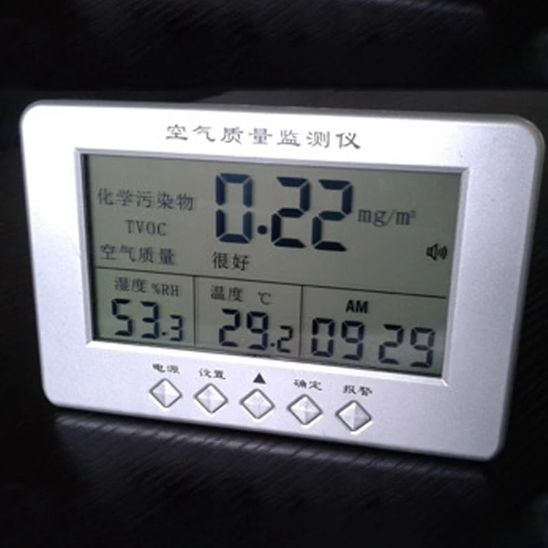 Монитор качества воздуха Home Smart Portable CO2 TVOC детектор температуры и