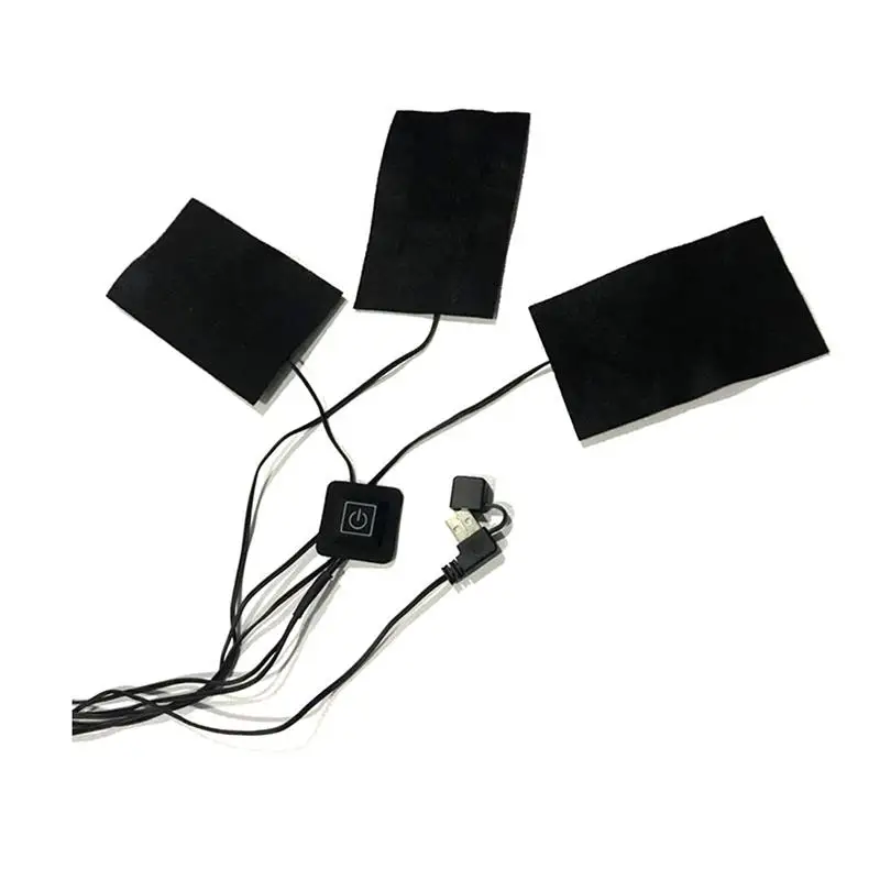 Электрическая грелка для одежды с зарядкой от USB 5 В 3 режимами регулируемой