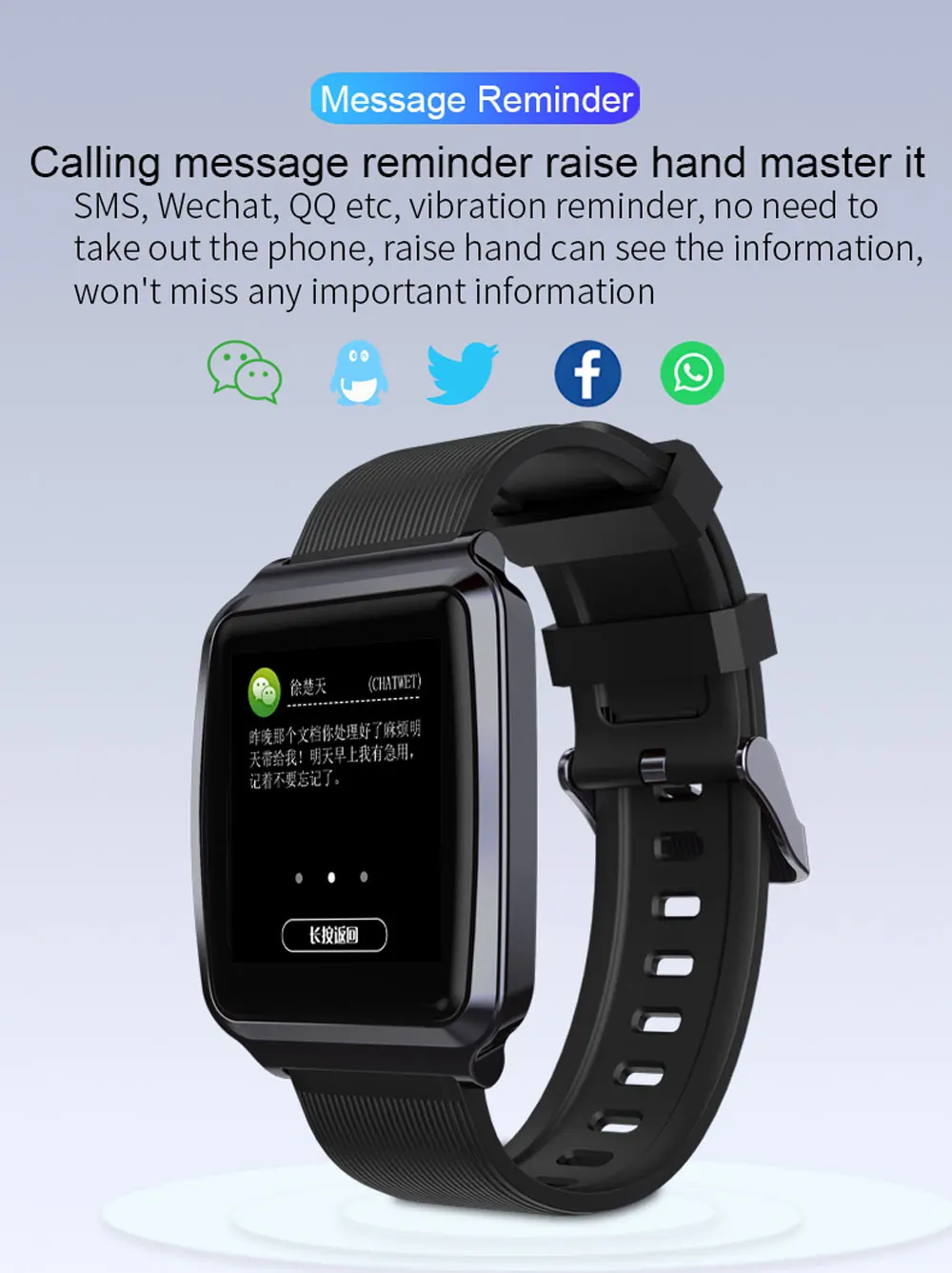 

2021 New KY116 Men's and Women's Smart Watch Blood Pressure Measurement Waterproof Heart Rate Monitoring Bracelet forAndroid IOS