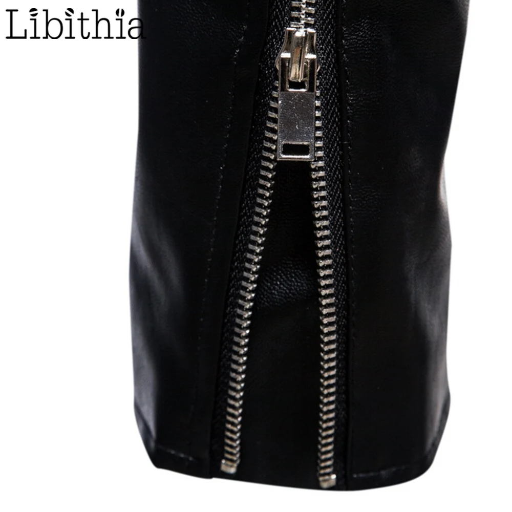 

Men Zipper PU Leather Jacket Coats Turn-down Collar Jackets For Men Autumn Big Size M-5XL Clothes Male R057