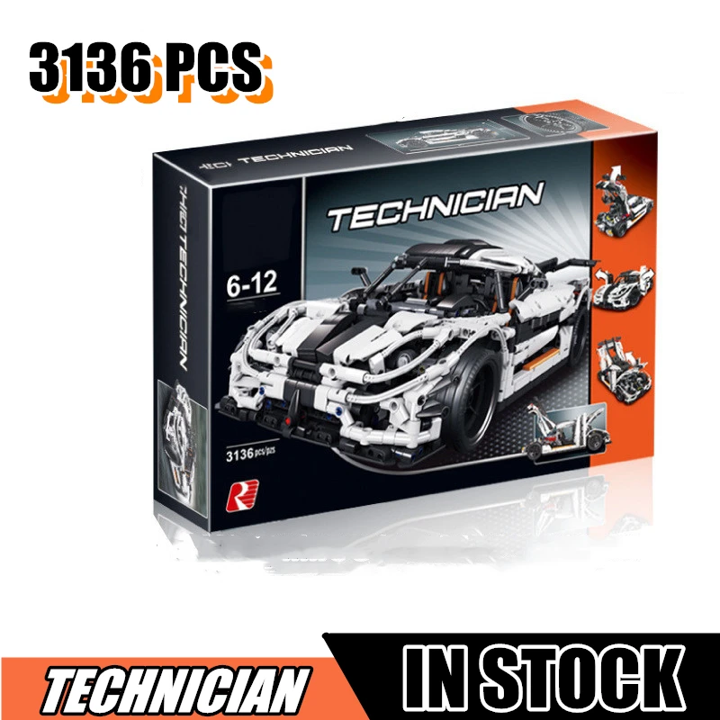 23002 Koenigseg One technic Супер гоночный автомобиль модель совместимая MOC 4789 lepinbricks lepinblocks