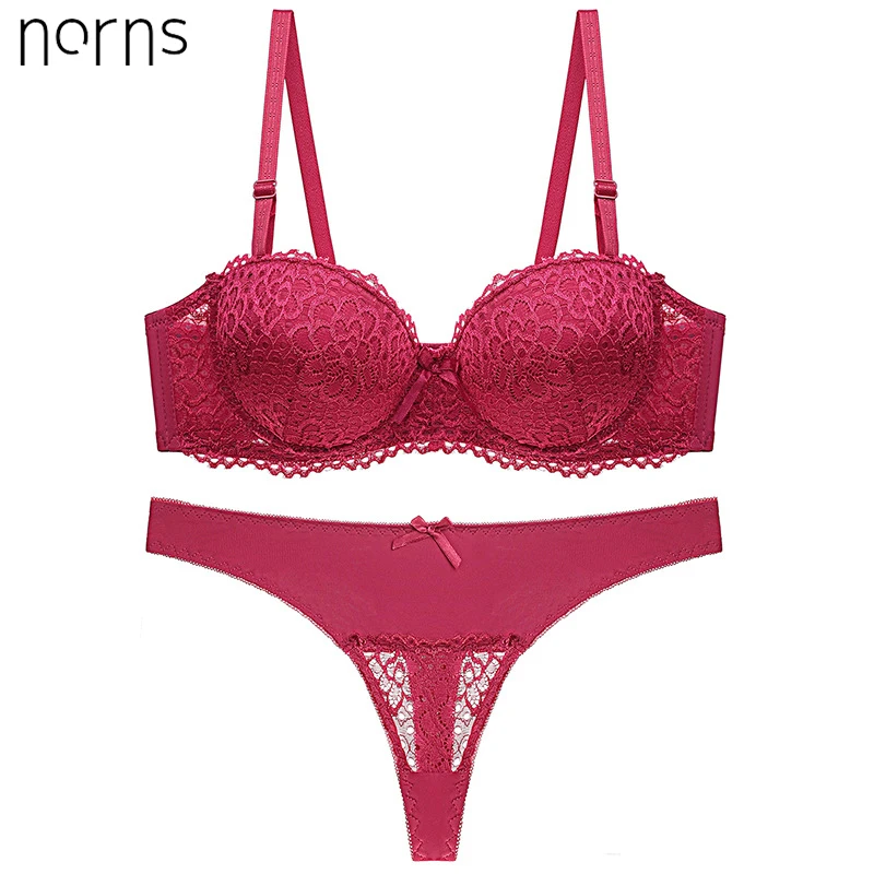 Женское нижнее белье Norns новинка зимы беспроводной кружевной бюстгальтер пуш ап