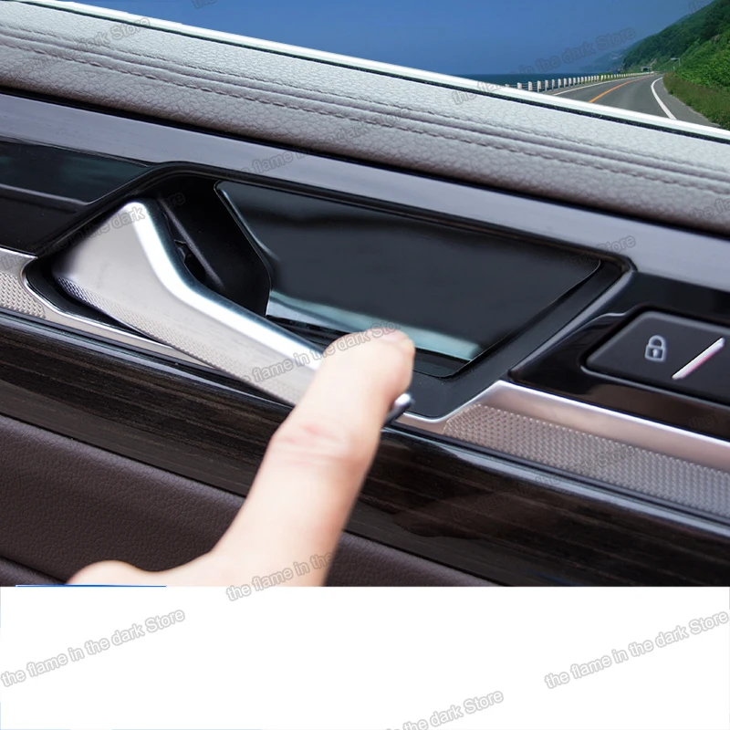 

Автомобильная Внутренняя дверь из нержавеющей стали Lsrtw2017, чаша, панель, планка для Volkswagen Phideon 2016 2017 2018 2019 2020