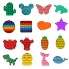 Игрушка-антистресс Pop Its Fidget, игрушки для снятия стресса, тревожность, снятие стресса, игрушка-антистресс для детей и взрослых, подарки