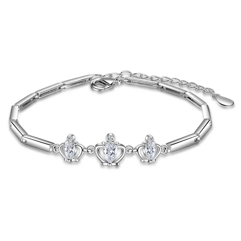 

20pcs/lot Sterling Silver Bracelet Crystal Bangles Bracelets Jewelry