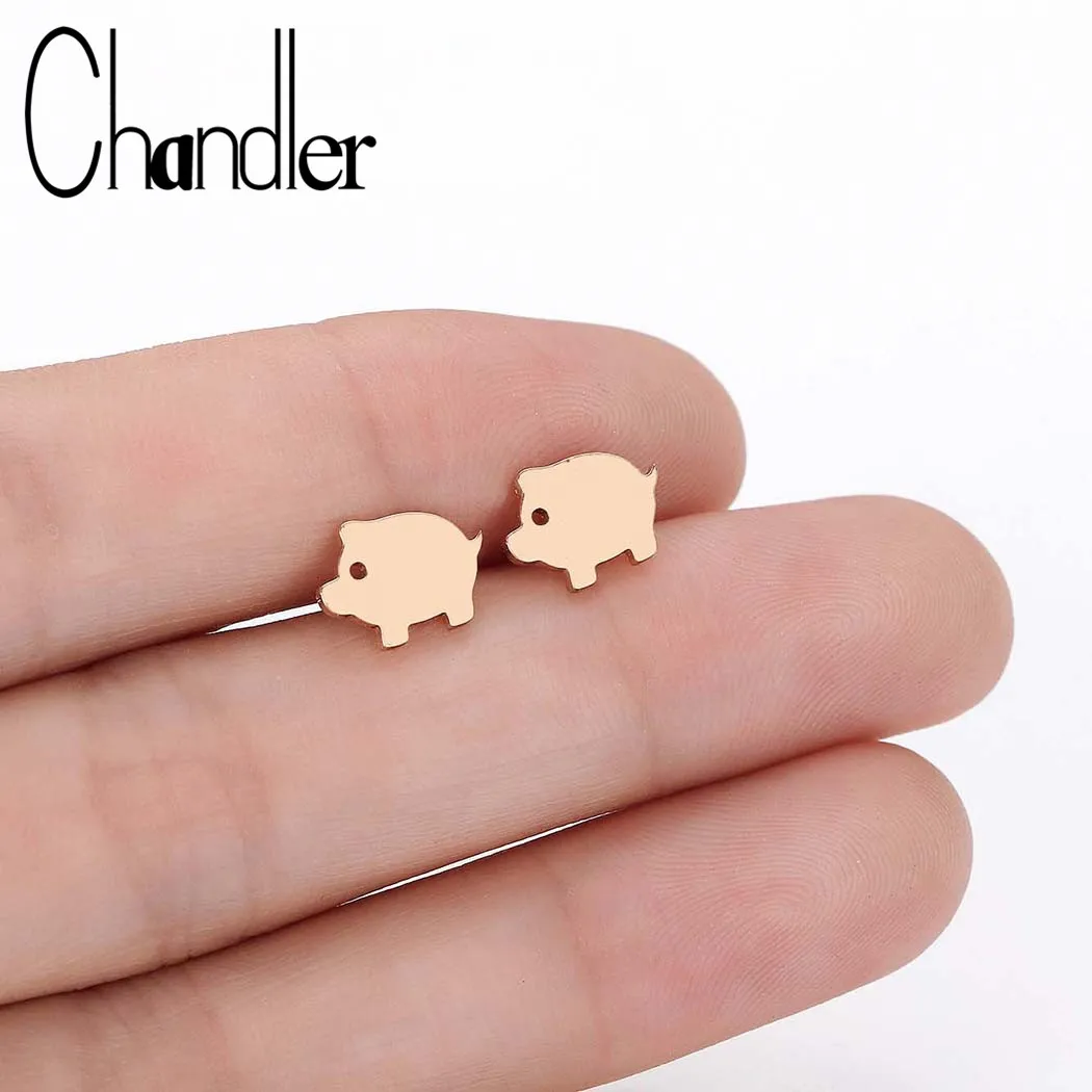 Женские серьги гвоздики Chandler из нержавеющей стали в стиле бохо|Серьги-гвоздики| |