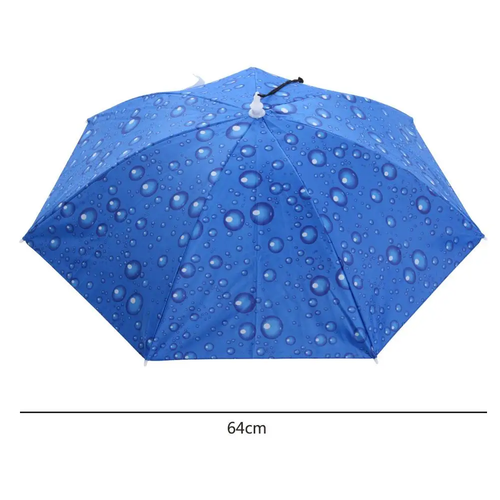 

Fishing Hat Headwear Foldable Umbrella Anti-UV Anti-Rain Outdoor Travel Fishing Umbrellas Hat Hiking Beach Cap