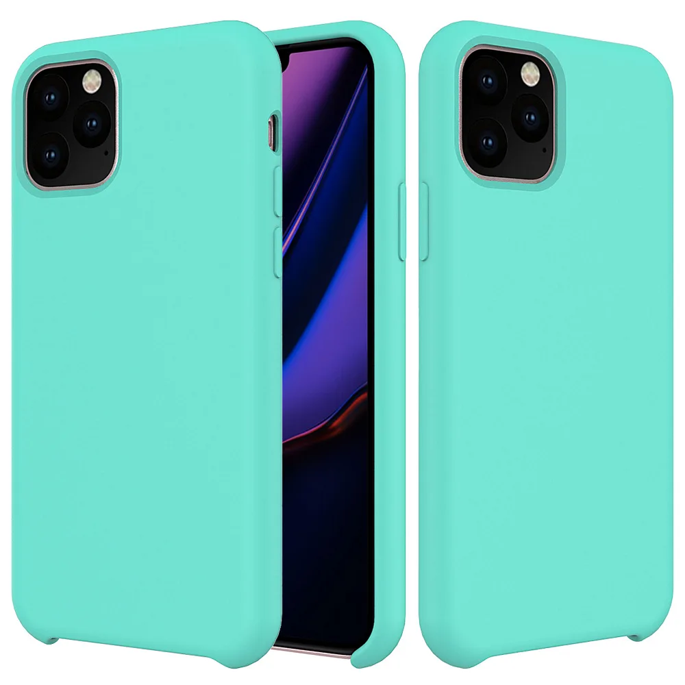 Новый чехол для телефона iPhone11 Pro Max жидкий силиконовый мягкий iphone115.8 дюймов Fundas |