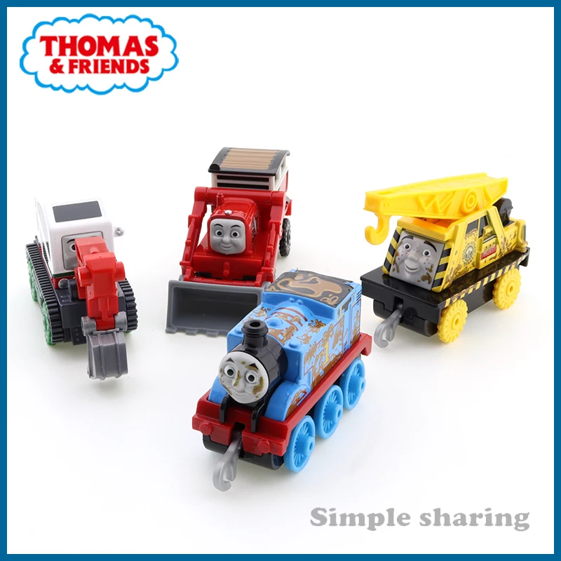 Паровозик Томас и его друзья Трек мастер двигатели 1/43 жесткий на работе набор