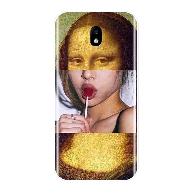 ТПУ чехол для телефона для samsung Galaxy J3 J5 J7 J2 J5 J7 премьер-арт Мягкая силиконовая накладка на заднюю панель для samsung J4 J6 J8 плюс