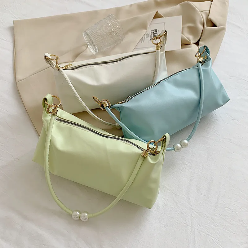 

Fashion Luxury Designer Handbag Solid Color Tote Bags for Women Retro Purse Underarm Bag Handbags Ladies Hand Bags Baguette