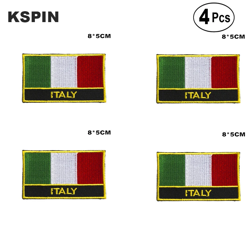 Того Shiled форма флаг нашивки с национальным флагом для одежды DIY украшения PT0051