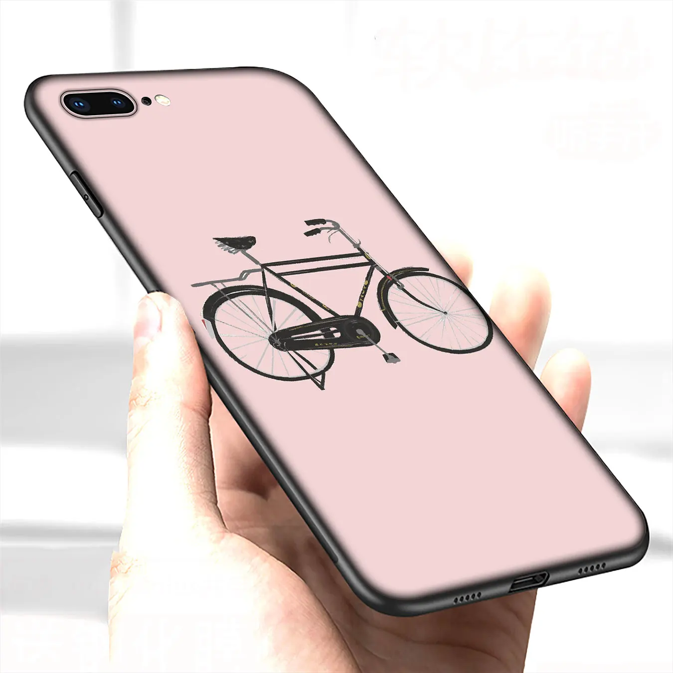 IYICAO фигурку велосипедное седло мягкий силиконовый чехол для iPhone 12 мини XR X XS 11 Pro Max