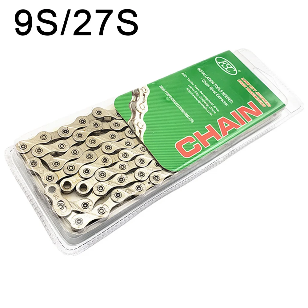 

Gear Bicycle Chain Mountain Bike Road Cycle Links Bicycle Chain 9/27 Speed