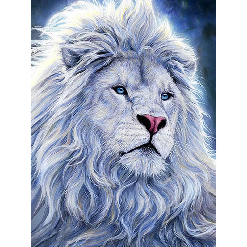 

5D DIY Diamond Painting Full Drill Square Diamond Embroidery Mosaic Color Animals Diamond Painting Kit Set Drawing Accessories