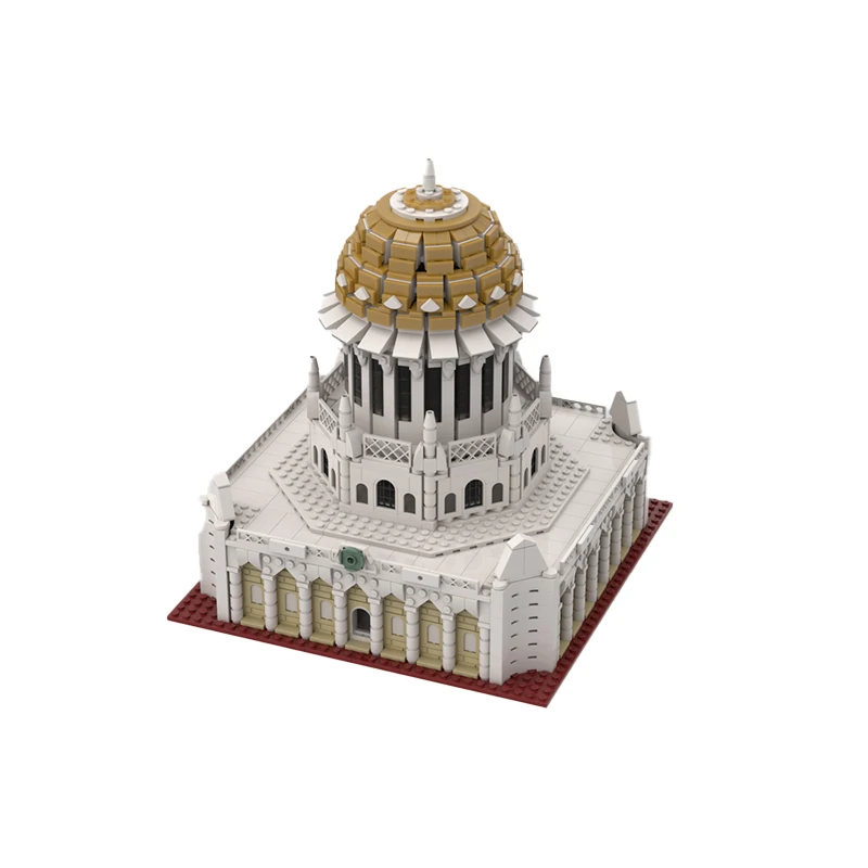 

Creator Expert Shrine of The Bab Famous architecture Palace MOC-717226 Building Block Bricks Assembly Model Toys For Kids Gifts