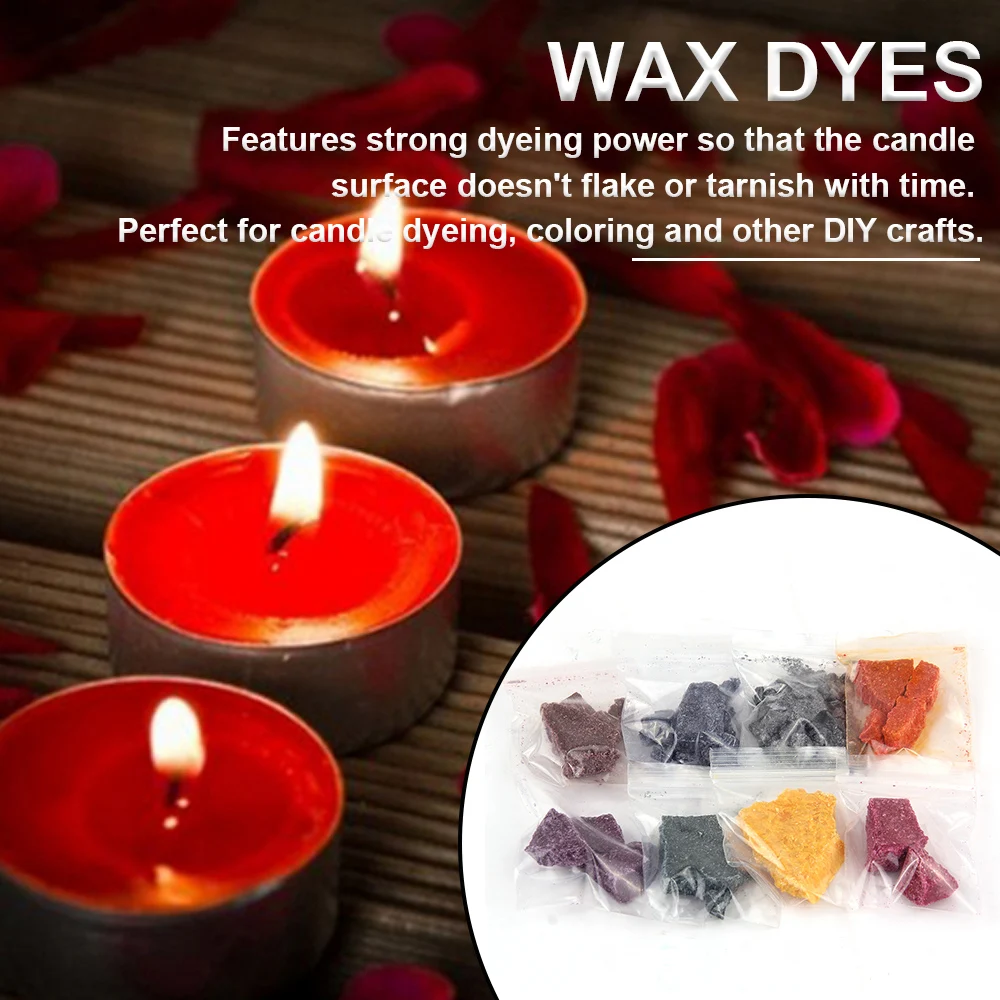 8 шт. различных кабельных наконечников Цвет свечи пульт дистанционного